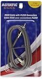 Astatic 302-10268 Grey 3' Cbl with Pl259 Connectors
