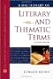 A Dictionary of Literary and Thematic Terms (Facts on File Library of Language and Literature)