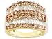 Jewelry : 10KT 2.00CTW WHITE AND CHAMPAGNE DIAMOND RING ERV $700.00