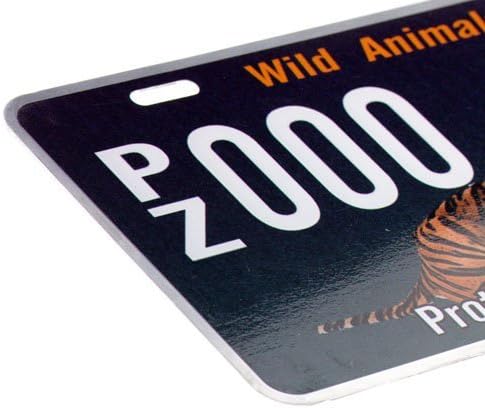 Paris City Eiffel Tower Metal Car License Plate