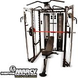 Marcy Inspire Devolution Smith Machine Rack & Weight Bench With Pull Up Bar & High/Low Pulleys