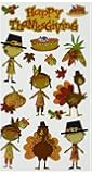 Sticko Harvest Stickers-Happy Thanksgiving