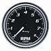 Automotive : Equus 7068 Tachometer - Black Dial