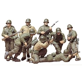 TAMIYA Military Kit 1:35 35048 U.S.Infantry Eur.Theater