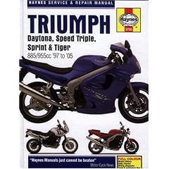 Triumph Daytona, Speed Triple, Sprint & Tiger: Service and Repair Manual