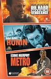 Action : Die Hard With A Vengeance, Ronin, Metro [VHS] [1995]