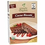 IMAGE OF Simply Organic Cocoa Biscotti Mix, 10-Ounce Boxes (Pack of 3)