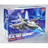 FA-18D Hornet Night Attack 2 Seater 1-32 by Academy by Academy Models