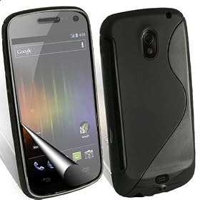 GADGETSNTECHS SAMSUNG GALAXY NEXUS HIGH QUALITY AND STYLISH WAVE HYDRO GEL CASE^^INCLUDES SCREEN PROTECTOR AND POLISHING CLOTH