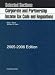 Books : Selected Sections: Corporate and Partnership Income Tax Code and Regulations -- 2005-2006 Edition (Selected Sections)