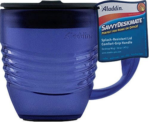 Childrens Toyshop  Kitchen & Housewares : Aladdin 16-Ounce Savvy Deskmate, Blue