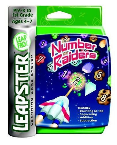Childrens Toyshop  Toys : LeapFrog Number Raiders - Leapster Arcade Game