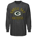 Green Bay Packers Team Two Long Sleeve T-Shirt - Charcoal