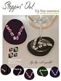 Cork Pops Steppin' Out stemware coasters
