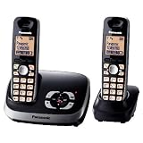 Panasonic KXTG6522 Digital Cordless Phone with Answer Machine - Twin