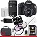 Canon EOS Rebel T3i 18 MP CMOS Digital SLR Camera and DIGIC 4 Imaging with EF-S 18-55mm f/3.5-5.6 IS Lens & Canon EF 75-300mm f/4-5.6 III Lens 16GB Package