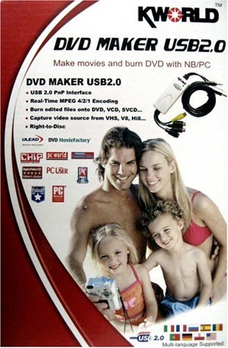 Childrens Toyshop  Electronics : KWorld DVD MAKER USB2.0+VS-USB2800D+DVD Direct Burn