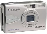 Kyocera Finecam S3 3MP Digital Camera with 2x Optical Zoom