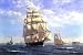 Challenge' Leaving N.Y. In The 1850s, Art Poster by R Cross