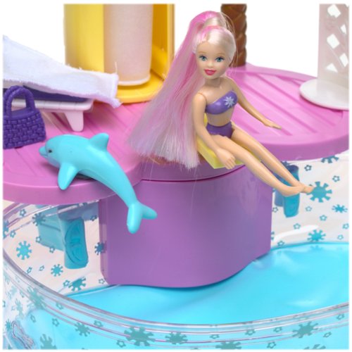 Polly Pocket Splashin' Fashion Pool Party Playset