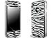 iPhone 4S / 4 Novoskins Crystal Zebra Skin