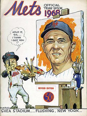 1968 Official New York Mets Yearbook Real Nice at Amazon.com