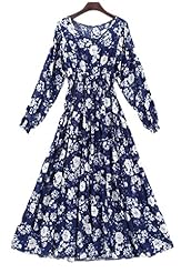 Cotton/Linen Elasticized   Waistline Evening Dress/Prom Dress/Wedding Party Dress/Maxi Dress 