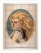 Historic Theater Poster (L), Bust view of woman with long blond free-flowing hair wearing lac