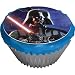 Produkt-Bild: Dekoback 12 essbare Muffinaufleger Star Wars Darth Vader, 1er Pack (1 x 5 g)