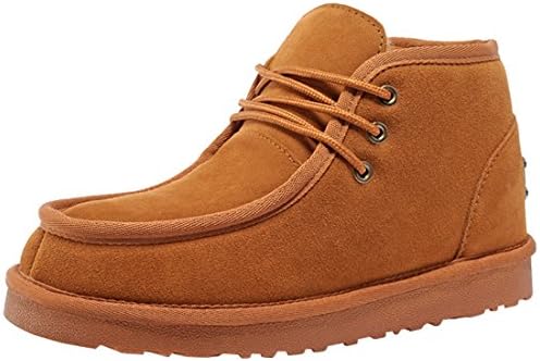 Rock Me Women's Genuine Leather Warm Snow Boot(black,7)