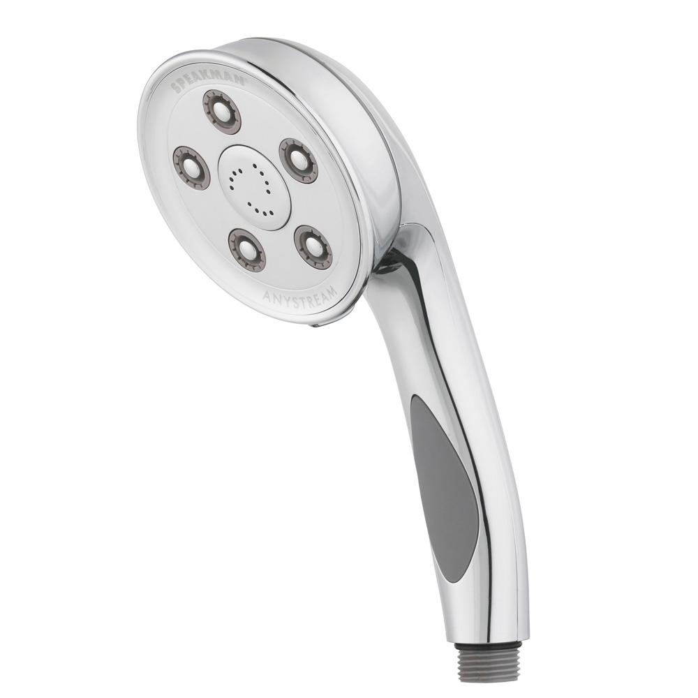 Speakman VS3014 Caspian Anystream High Pressure Handheld Shower Head with Hose