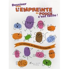 Dessiner avec l'empreinte du pouce, c'est facile