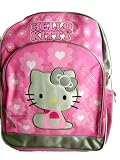 Sanrio Hello Kitty Pink & Silver Large Backpack - Nice backpack for school