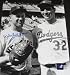 Whitey Ford Autographed New York Yankees 8x10 Photo with Sandy Koufax