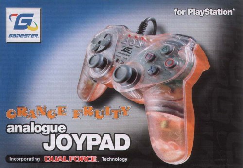 Childrens Toyshop  Video Games : Dual Force Orange Fruity Controller