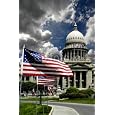 Wallmonkeys Peel And Stick Wall Decals - State Capital Building - 18
