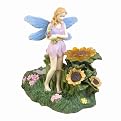 Fairy Solar Garden Statue with Flower
