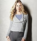  Limited Collection Pure Cotton Knitted Biker Jacket