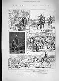 1885 WAR SOUDAN KORTI COLONEL BURNABY GORDON TOM-TOMS