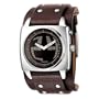 Fossil Men's BG2189 Brown Leather Strap Brown Big Tic Analog-Digital Dial Watch