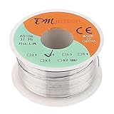 uxcell　糸ハンダ　ロジンコアフラックス　　錫/鉛　スズ鉛ロールはんだワイヤー　ロジンロール　溶接アイアンリール