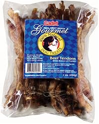 Cadet 1lb Bag 100% Natural Beef Tendons Item #1455