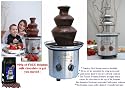 Stainless Steel Chocolate Fondue Fountain