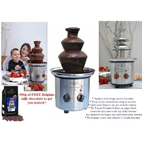 Stainless Steel Chocolate Fondue Fountain