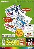 KOKUYO ���顼�졼����&���顼���ԡ��ѻ�(ξ�̰����ѡ����߸�����)(����) A3 100�� LBP-FH830