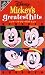Disney ミッキー/ザ・グレイテスト・ヒッツ【字幕版】 [VHS]
