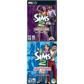 The Sims 2 Pack: Apartment Life & Nightlife Expanison Packs
