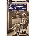 The Wit and Wisdom of Mark Twain: A Book of Quotations (Dover Thrift Editions) book cover