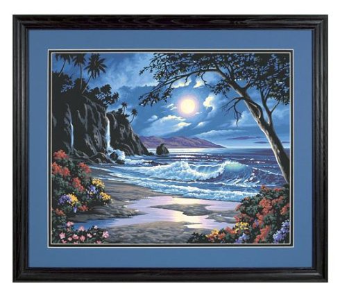 Dimensions Moonlit Paradise Malen nach Zahlen