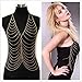 JoJo & Lin 2019 Multilayer Gold Chain Boho Sexy Body Chains Belly Dance Summer Beach Body Chain Fashion Charm Harness Chain Body Accessories Jewelry for Women and Girls
